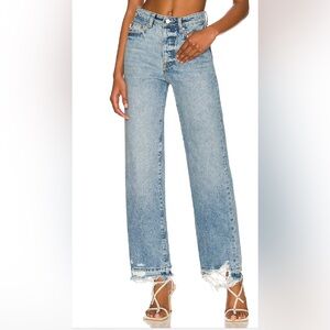 NWT Lover & friends high rise straight jeans size 24